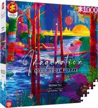 Ilustracja produktu Good Loot Imagination Puzzle: Redina Tili Sleeping Giants / Śpiące Olbrzymy (1000 elementów)
